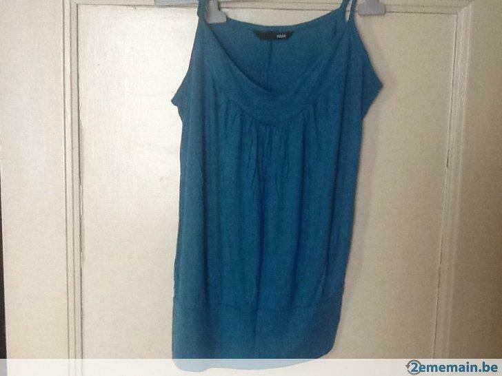 Top turquoise de chez H&M, Kleding | Dames, Ophalen of Verzenden, Gedragen