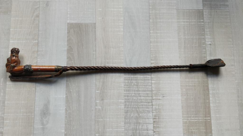 Ancienne cravache cavalerie officier, Collections, Objets militaires | Général, Armée de terre, Enlèvement ou Envoi