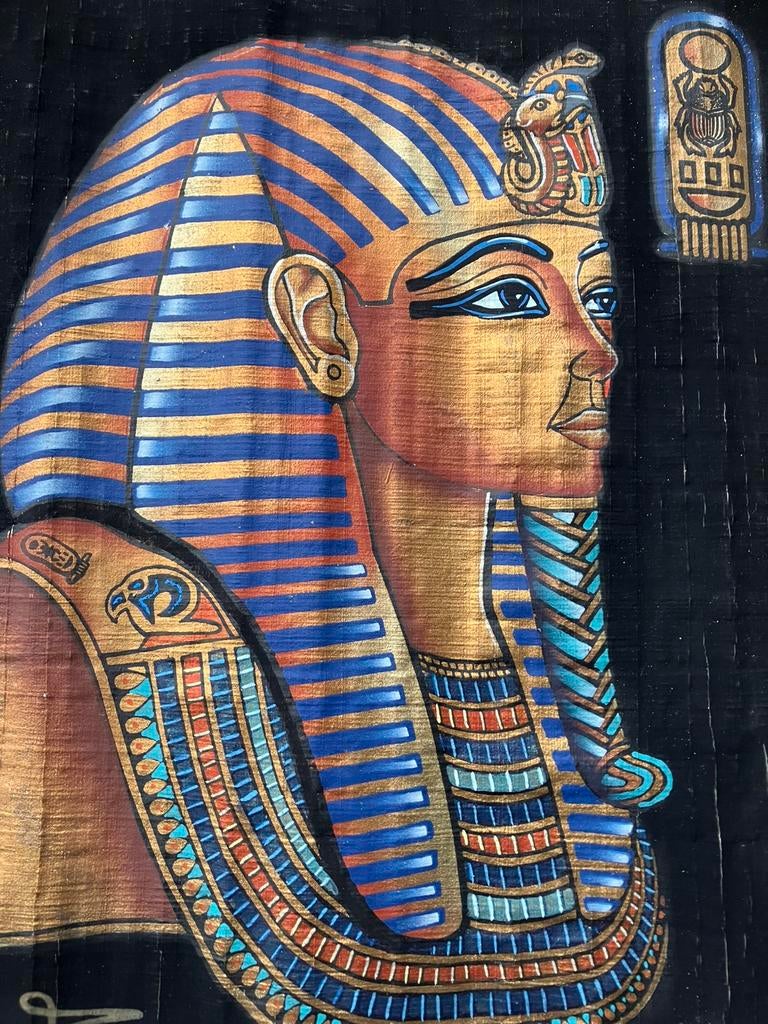 Egyptische farao op PAPYRUS., Enlèvement ou Envoi