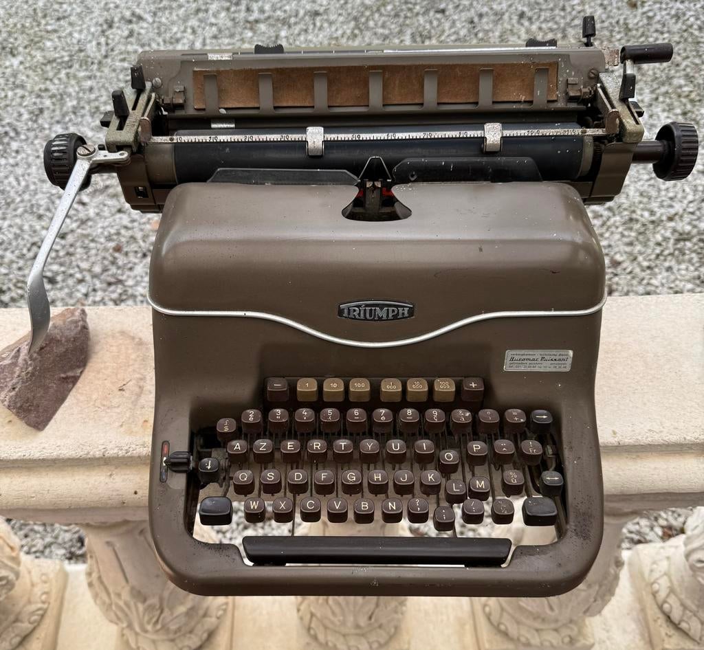 Triumph typemachine, Diversen, Typemachines, Ophalen, Gebruikt