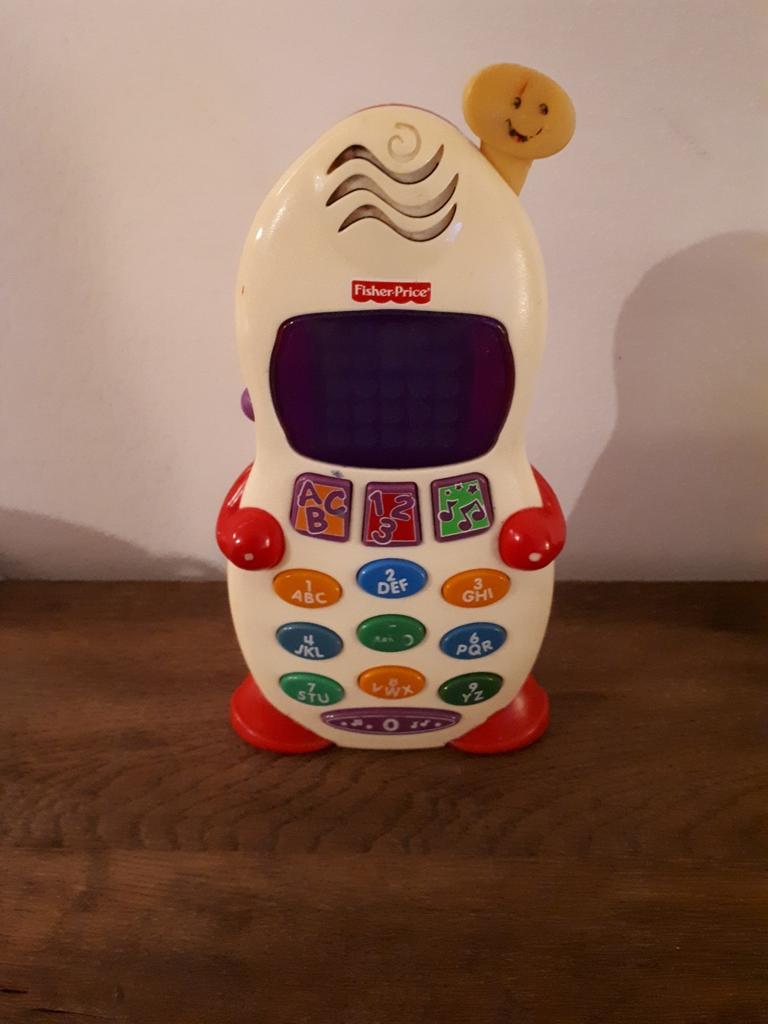 Vintage Fisher Price Lachen & Leren Telefoon, Kinderen en Baby's, Speelgoed | Fisher-Price, Ophalen of Verzenden, Gebruikt, Overige typen