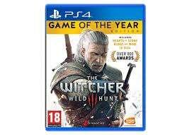 The Witcher 3 : Game of the Year Edition (PS4)., Enlèvement ou Envoi, 1 joueur, Comme neuf, À partir de 18 ans