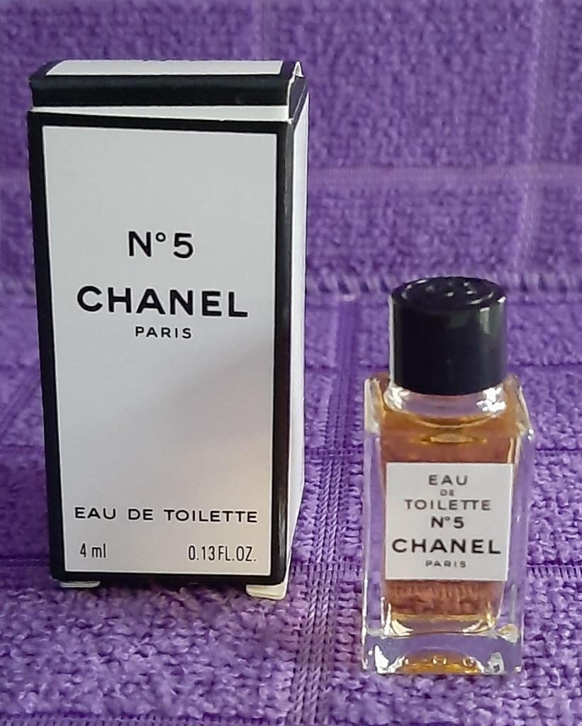 Mini parfumflesje CHANEL5, Enlèvement ou Envoi, Neuf, Miniature, Plein