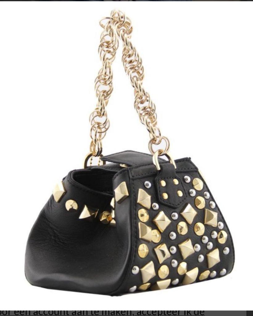 Versace  for H&M, Ophalen of Verzenden, Nieuw, Zwart, Avondtasje
