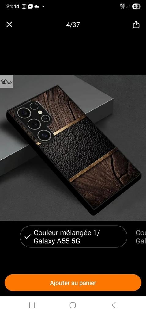 Couverture derriere Samsung a55, Ophalen of Verzenden