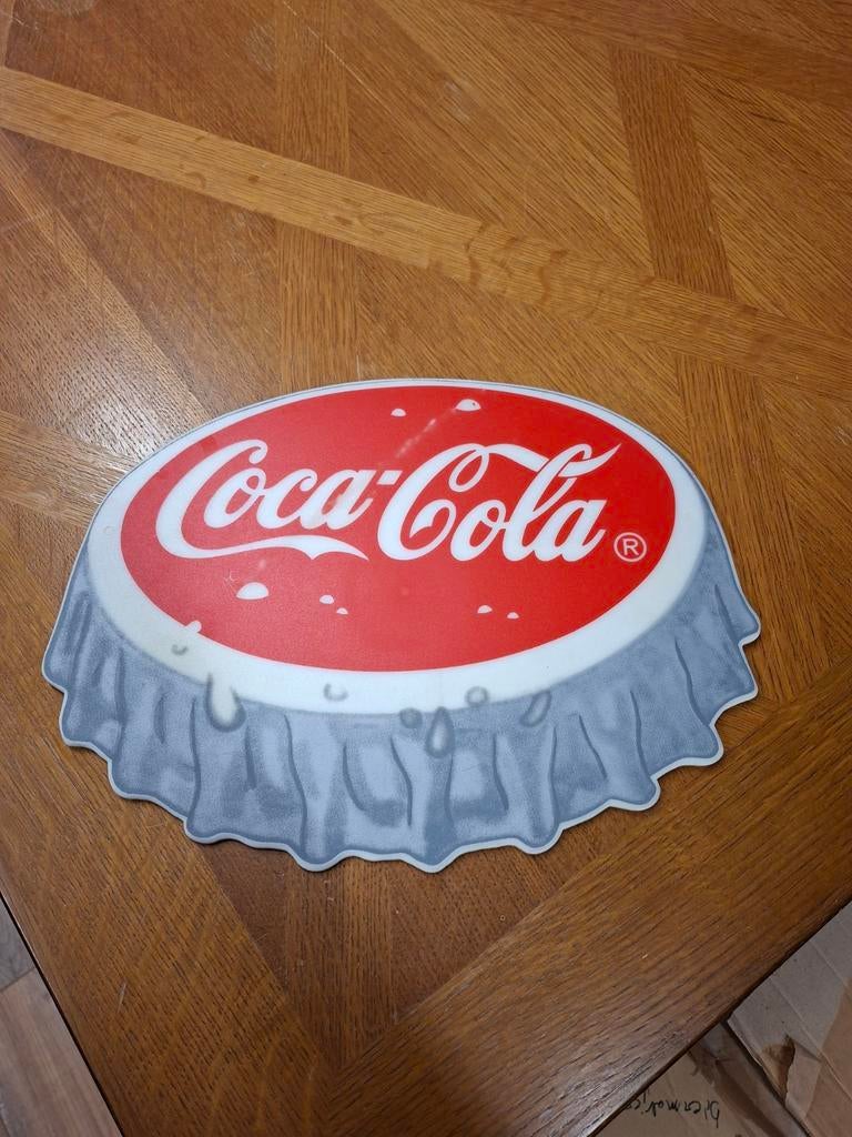 Coca Cola bord, Verzamelen, Ophalen of Verzenden, Gebruikt, Reclamebord