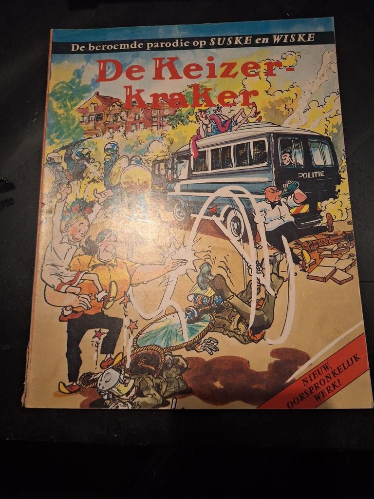 De keizerkraker, Suske en Wiske parodie, Boeken, Stripverhalen, Ophalen of Verzenden