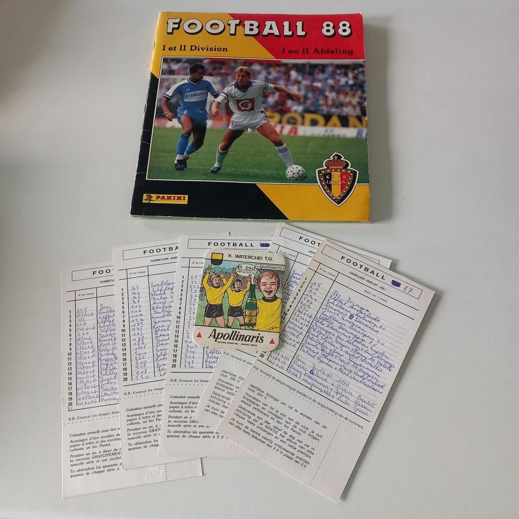 Football 88 panini album, Ophalen of Verzenden, Zo goed als nieuw