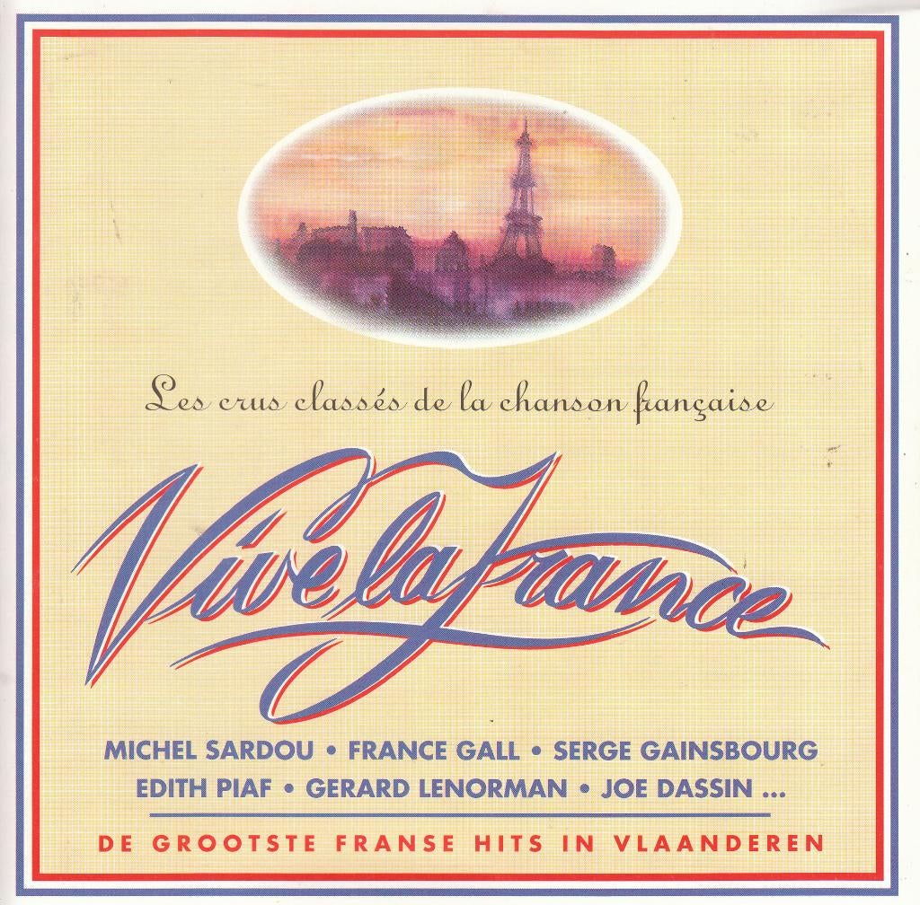 Vive la France met de grootste Franse hits in Vlaanderen, Cd's en Dvd's, Cd's | Verzamelalbums, Pop, Verzenden