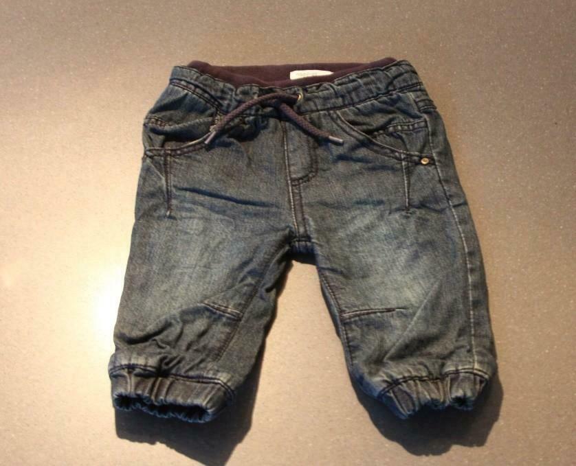 Jeans broek Noppies - maat 62 - 4 maand, Ophalen of Verzenden, Gebruikt, Jongetje, Broekje