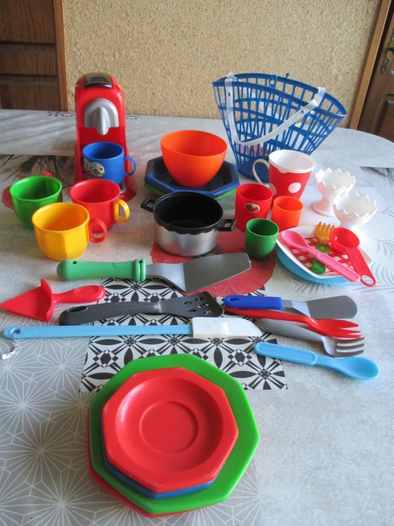 speelgoed ontbijtgerief, Ophalen of Verzenden, Zo goed als nieuw, Kunststof, Speelkeuken-accessoire