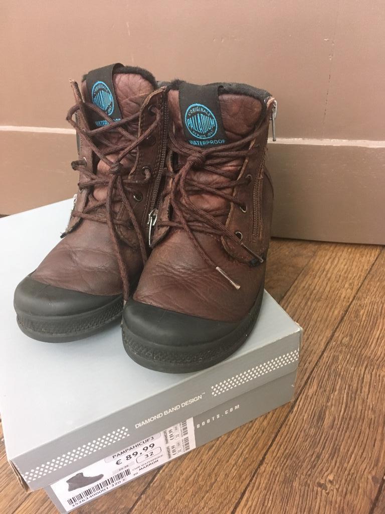 Chaussures Palladium, pointure 32, Garçon ou Fille, Enlèvement ou Envoi, Utilisé, Chaussures