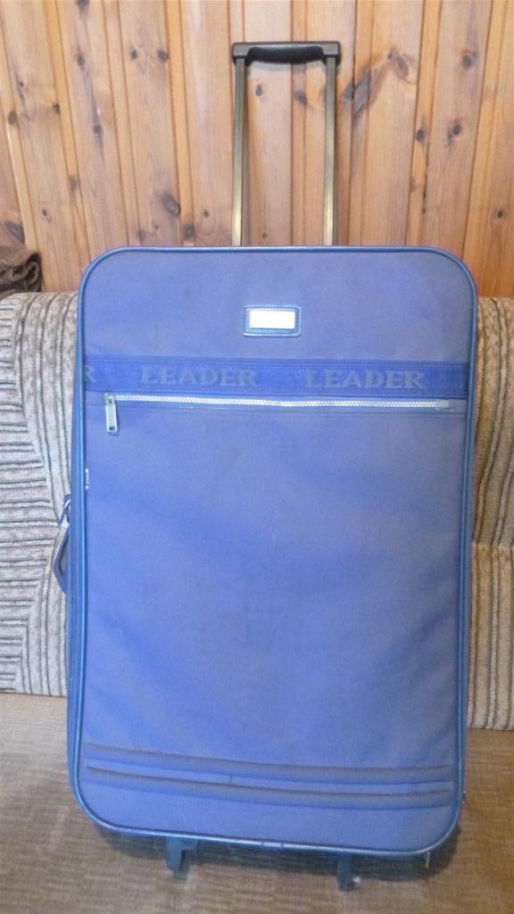 Valise de voyage Leader, Roulettes, Moins de 35 cm, Enlèvement, Utilisé