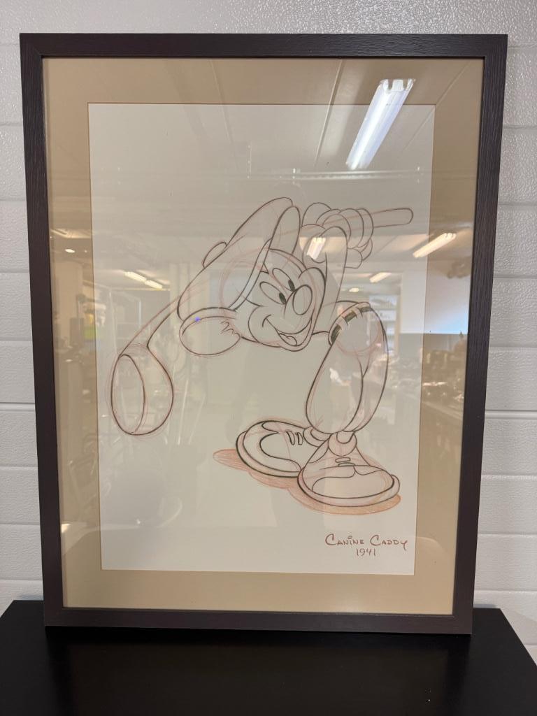 Kader Mickey Mouse golf, Verzamelen, Ophalen, Mickey Mouse, Zo goed als nieuw
