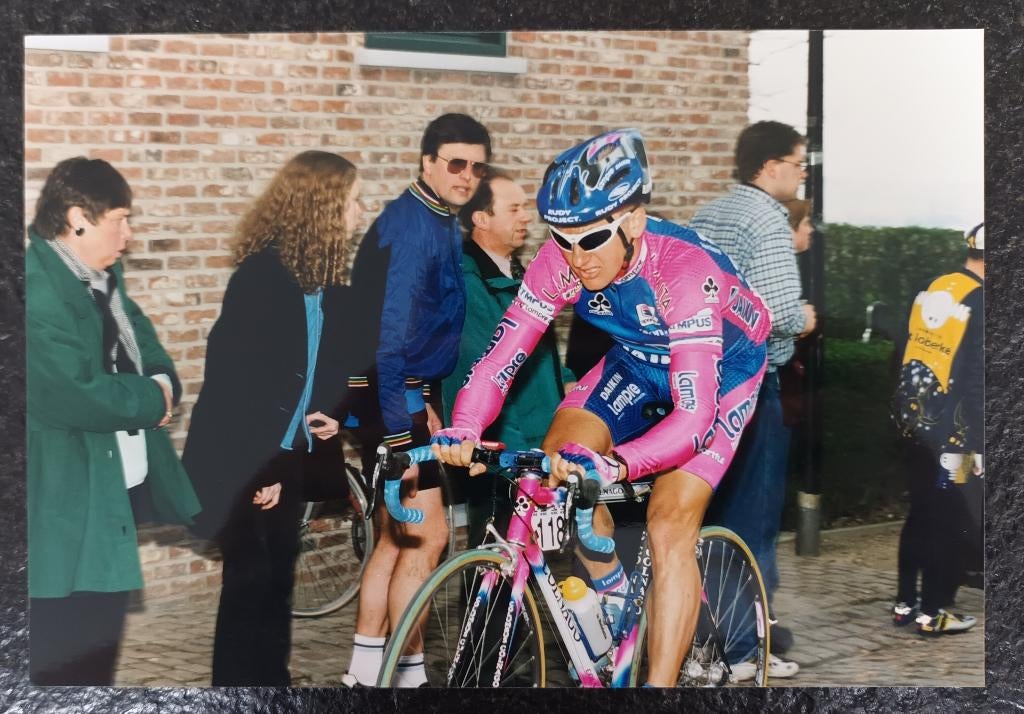 Foto Johan Verstrepen - Lampre (E3 Prijs Harelbeke 1999), Enlèvement ou Envoi, Neuf, Affiche, Image ou Autocollant