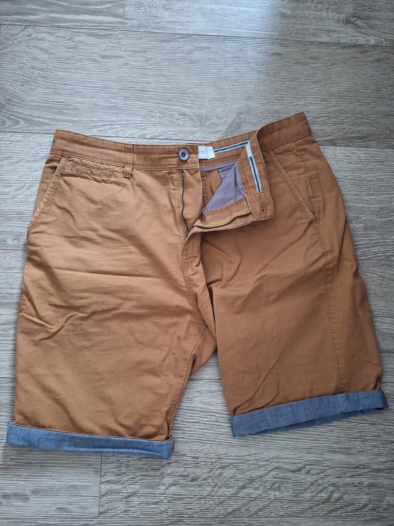 Short Esprit - Maat 34, Kleding | Heren, Broeken en Pantalons, Ophalen, Gedragen, Beige, Esprit