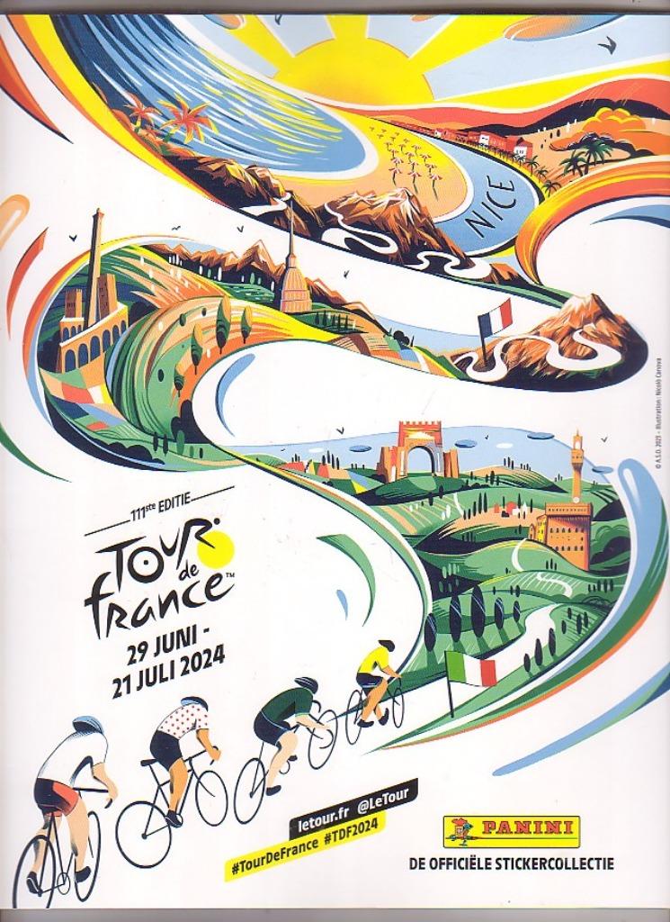 Panini/Tour de France 2024/Album vide + autocollants gratuit, Envoi, Neuf, Affiche, Image ou Autocollant