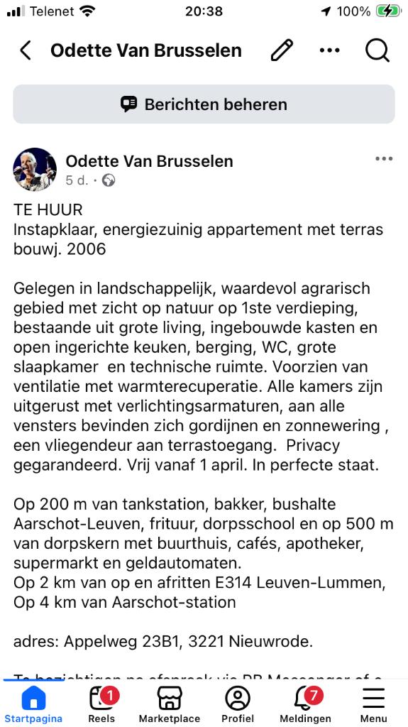 Appartement te huur, 50 m² of meer, Leuven