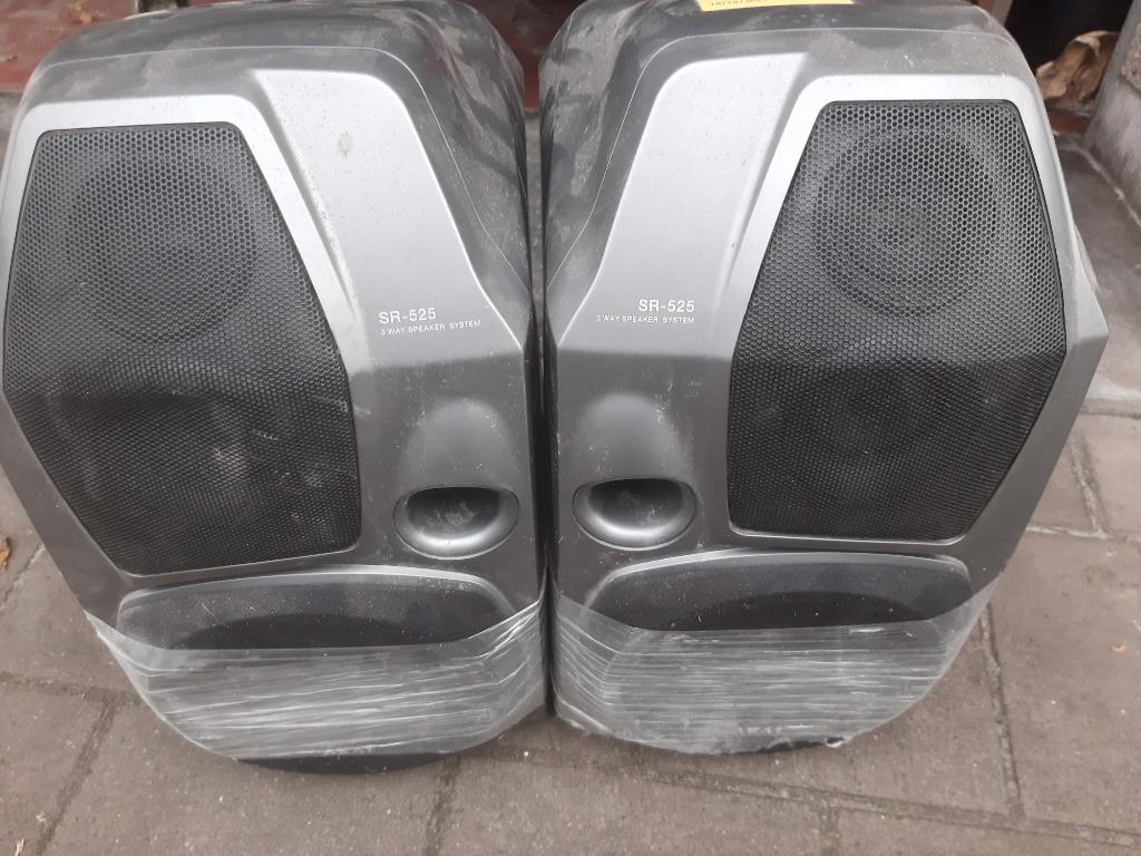 2 haut-parleurs Akai SR525 120W 6Ω, Autres marques, Enlèvement, Utilisé, Haut-parleurs Frontaux, Arrière ou Stéréo