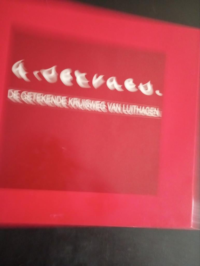 A. Servaes de getekende kruisweg van luithagen, Ophalen of Verzenden, Zo goed als nieuw