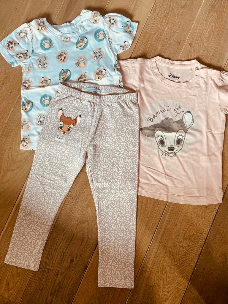 Set Bambi taille 104, Reserved, Enlèvement ou Envoi, Ensemble, Utilisé