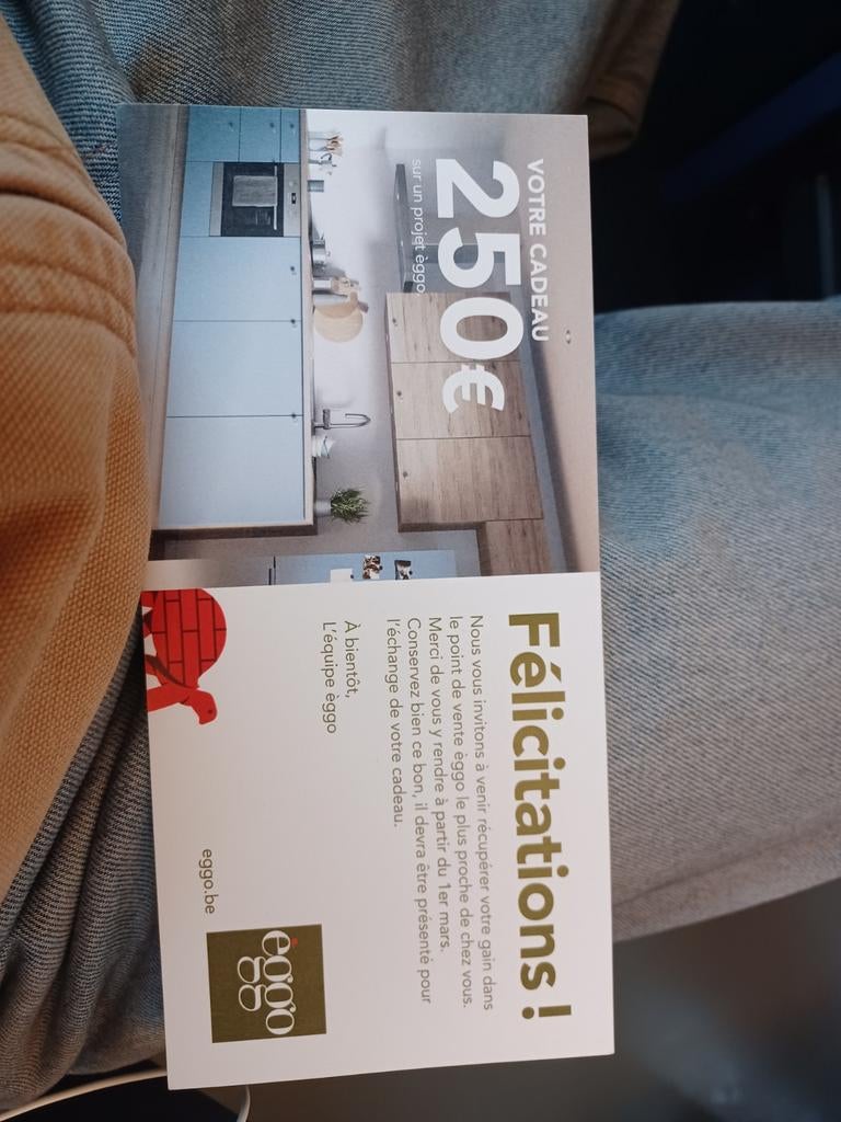 €250 Eggo project bon, Tickets en Kaartjes