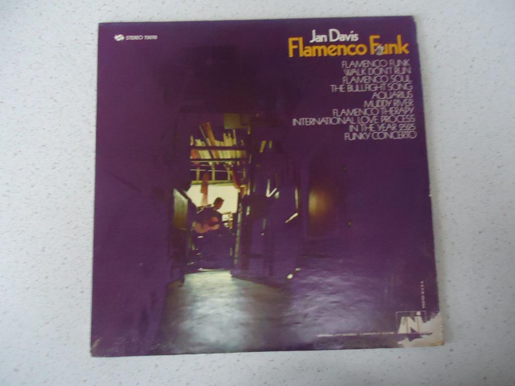 LP van "Jan Davis" Flamenco Funk anno 1969., Cd's en Dvd's, Ophalen of Verzenden, Gebruikt, 12 inch