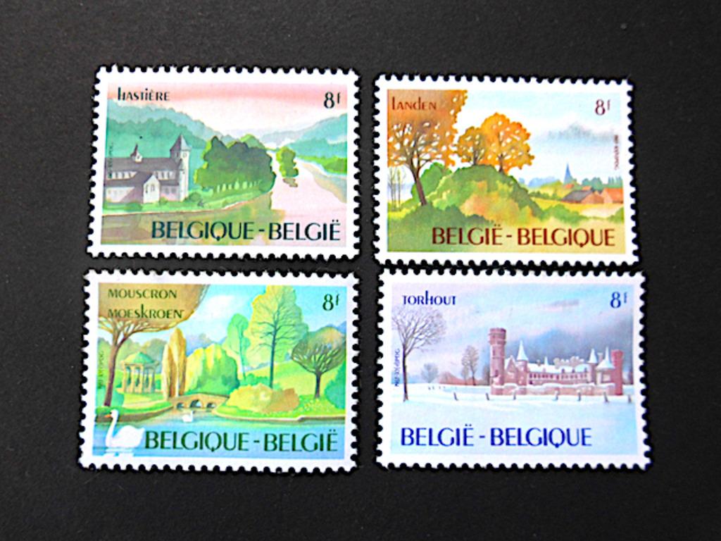 OBP2096/9 Série de numéros touristiques 1983, Enlèvement ou Envoi