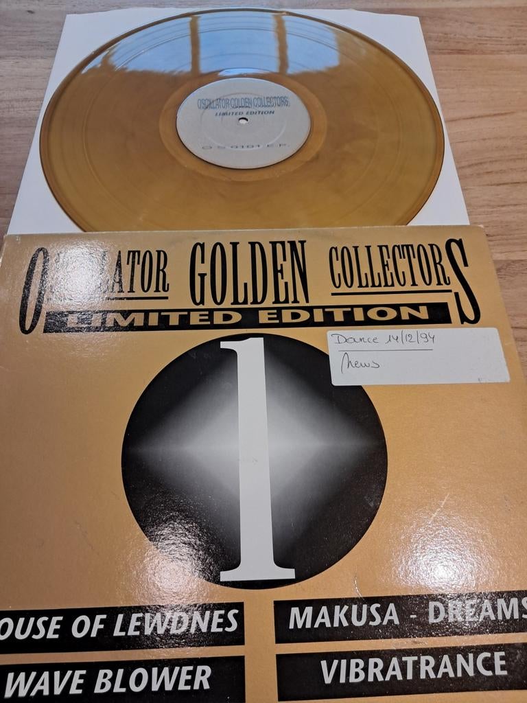 12inch Oscillator Golden collectors, Ophalen of Verzenden, Gebruikt, 12 inch