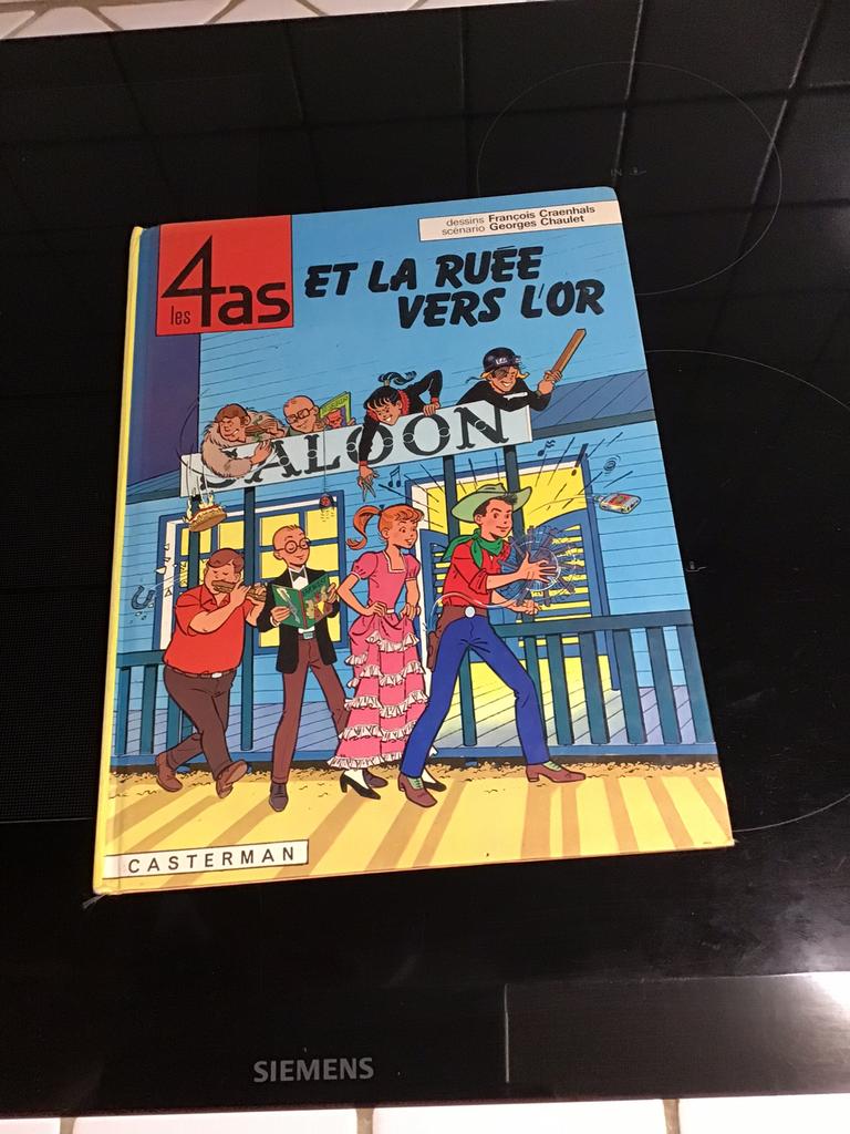 Les 4 ans et la rue vers l'or Casterman, Livres, Enlèvement, Comme neuf