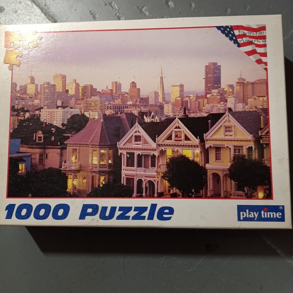 Puzzle, Ophalen, Meer dan 1500 stukjes, Zo goed als nieuw, Legpuzzel