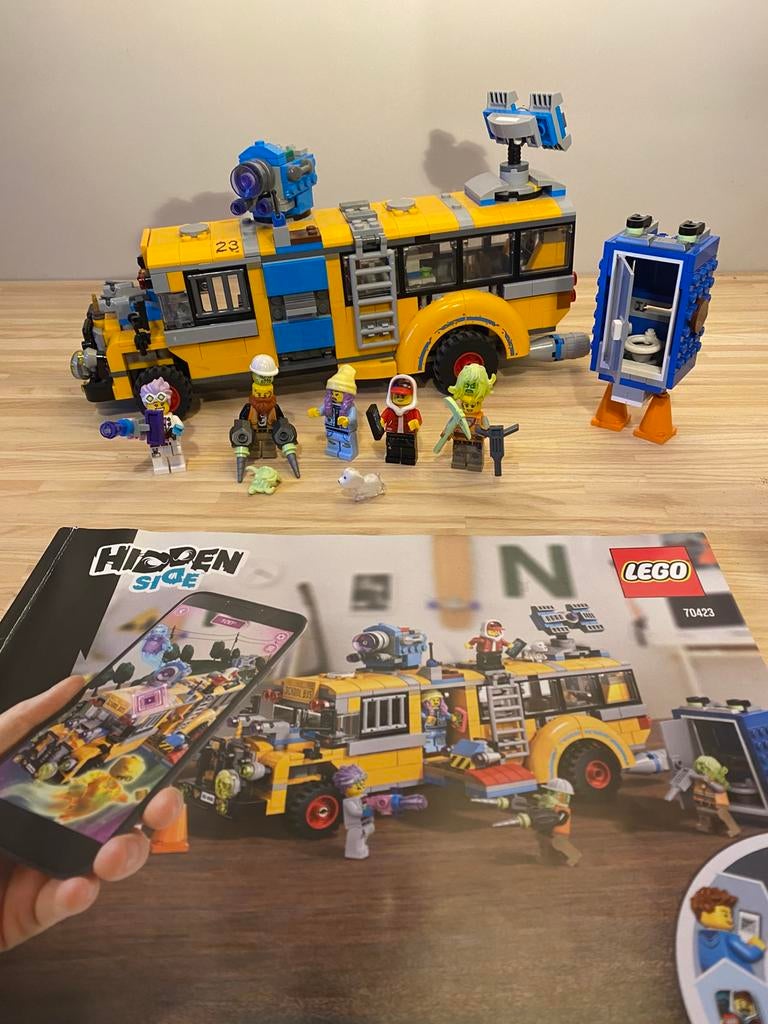 LEGO Hidden Side 70423 Spookbus, Ophalen, Gebruikt, Complete set, Lego