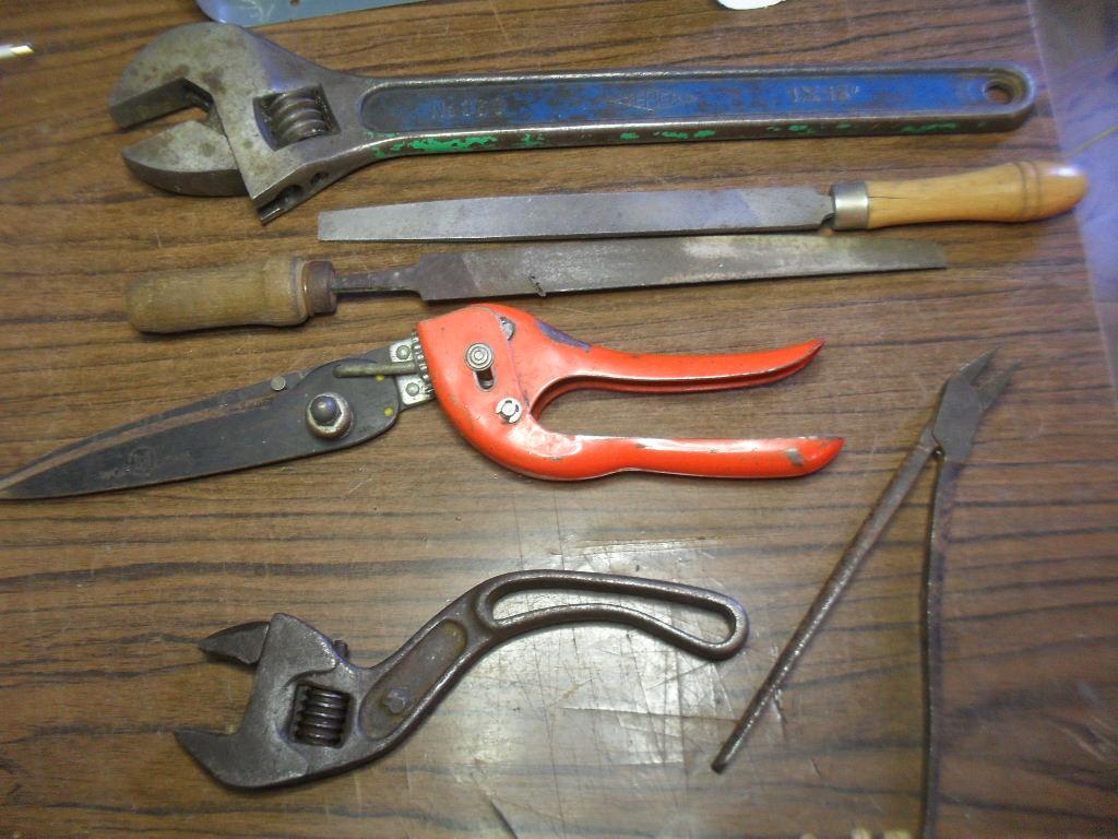 diverse gereedschappen (oud / vintage), Ophalen, Gebruikt