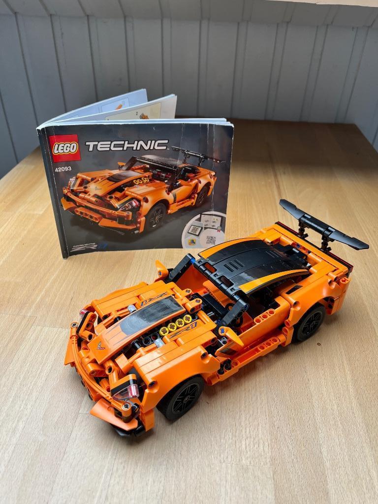 Lego technic Corvette 42093, Kinderen en Baby's, Speelgoed | Duplo en Lego, Ophalen, Zo goed als nieuw, Complete set, Lego