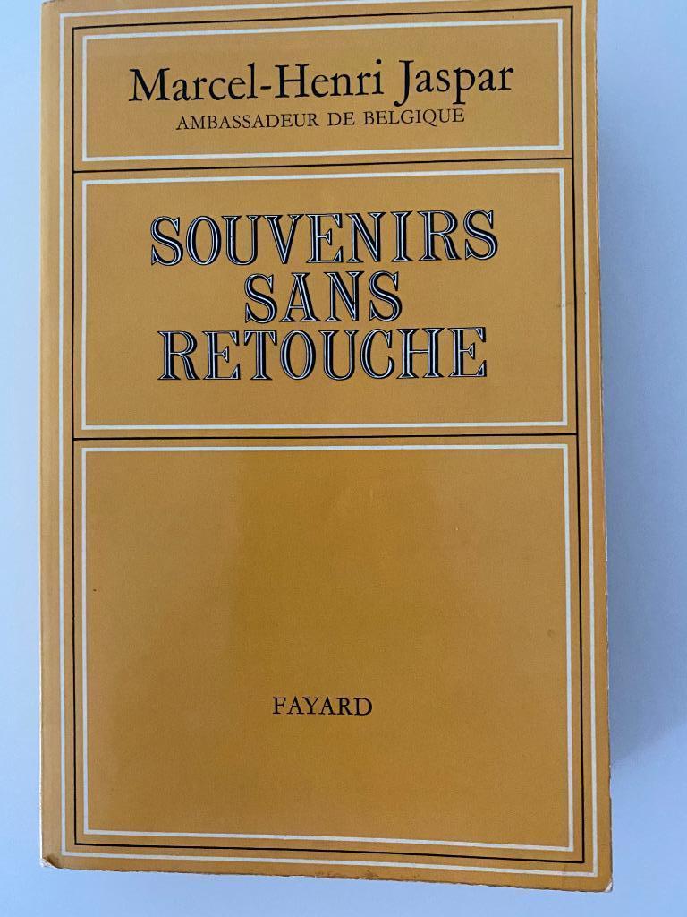 Marcel-Henri Jaspar Souvenirs Sans Retouche 1968, Enlèvement ou Envoi, Jaspar, Utilisé, 20e siècle ou après