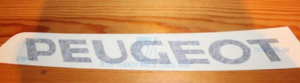 Peugeot  Sticker, Fietsen en Brommers, Verzenden, Nieuw, Peugeot