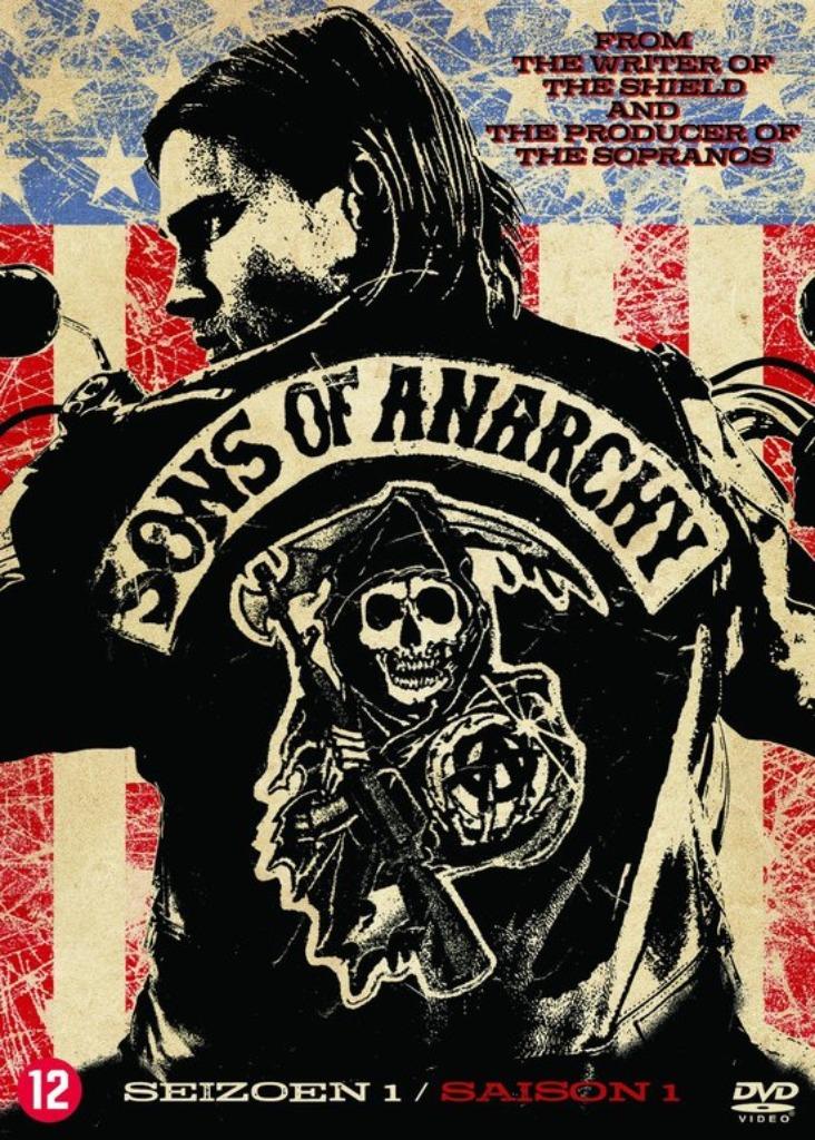 Sons of anarchy seizoen 1/2/3/4 dvds, Enlèvement ou Envoi