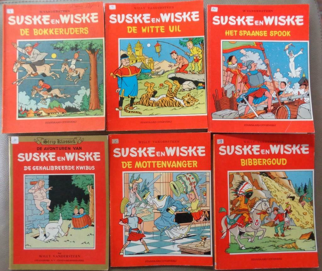 Suske en Wiske - 6 albums - deel 2, Livres, BD, Enlèvement ou Envoi