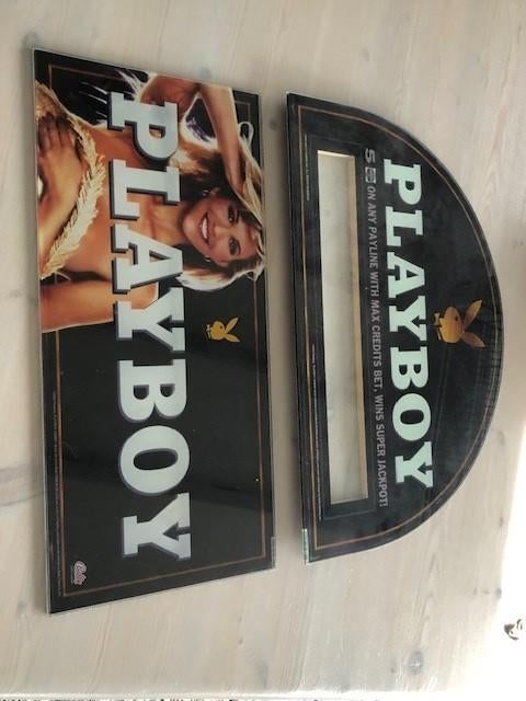 Playboy flipperkast kopruitglas, Verzamelen, Ophalen, Elektronisch, Bally, Zo goed als nieuw