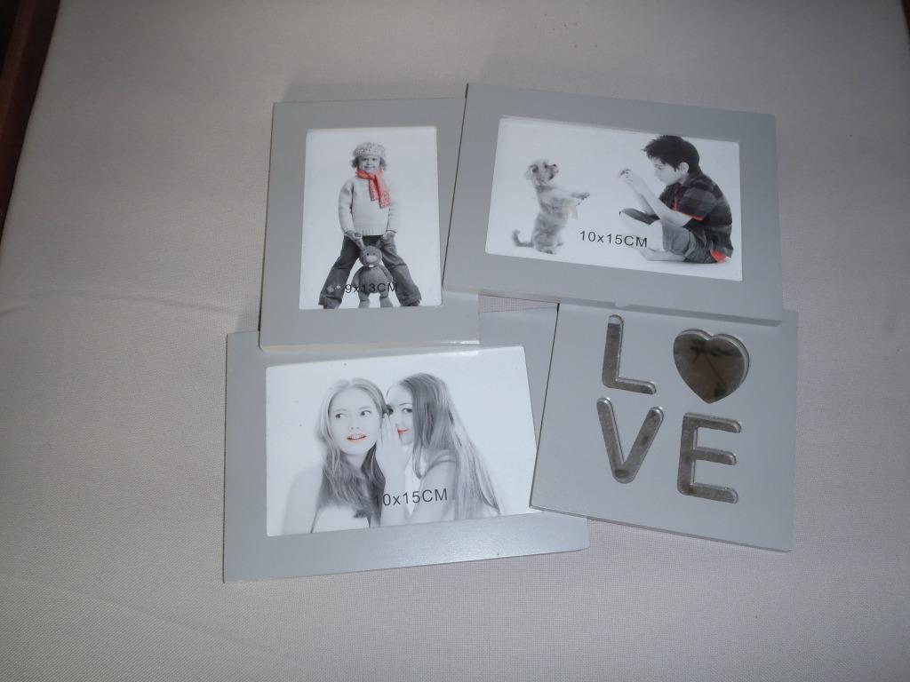 Frame voor 3 foto's, Huis en Inrichting, Ophalen of Verzenden, Nieuw, Minder dan 50 cm, Minder dan 50 cm