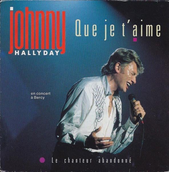 johnny hallyday, Ophalen of Verzenden