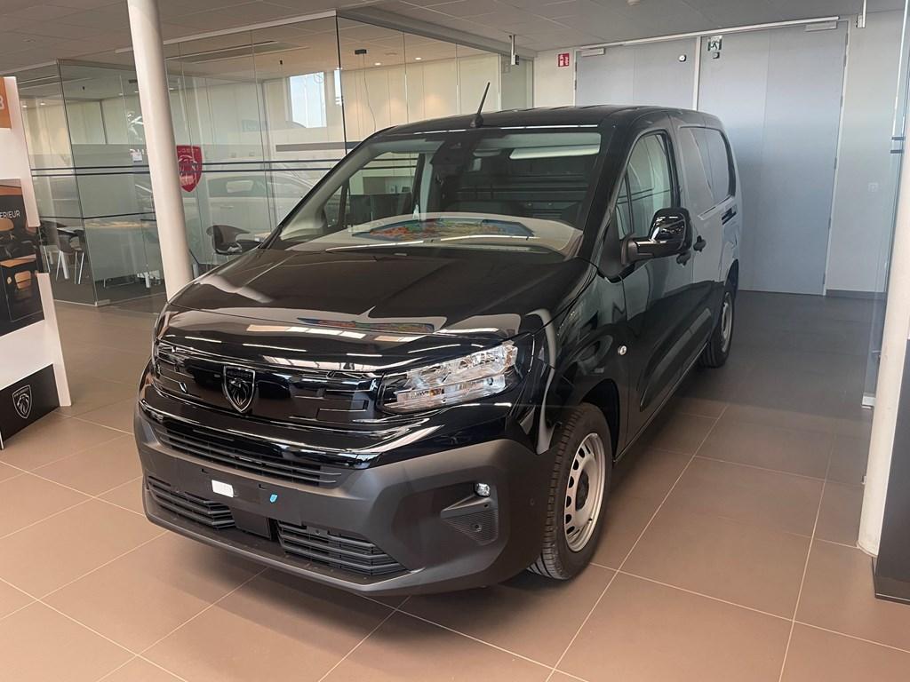 Peugeot Partner Long 130PK Automaat *STOCK*, Automaat, Monovolume, Zwart, 130 pk