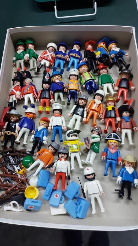 Playmobil figuurtjes, Ophalen