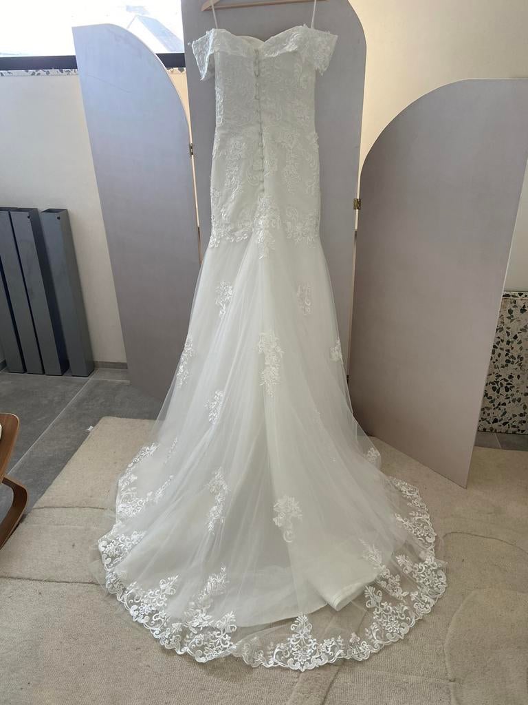 Trouwjurk mermaid, Ophalen of Verzenden, Nieuw, Trouwjurk