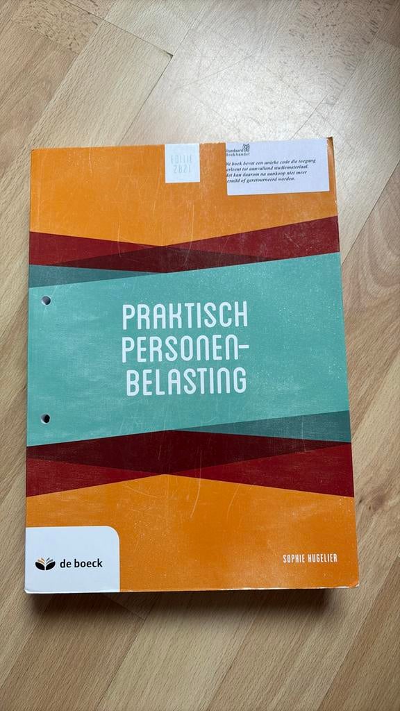 Praktisch personenbelasting 2021, Boeken, Ophalen, Zo goed als nieuw, Nederlands
