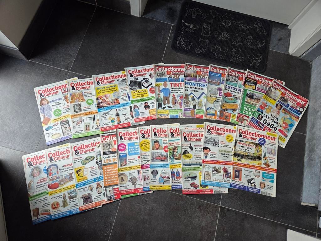 Brocanteur de magazines Collector & Chineur Lot, Enlèvement ou Envoi, Comme neuf