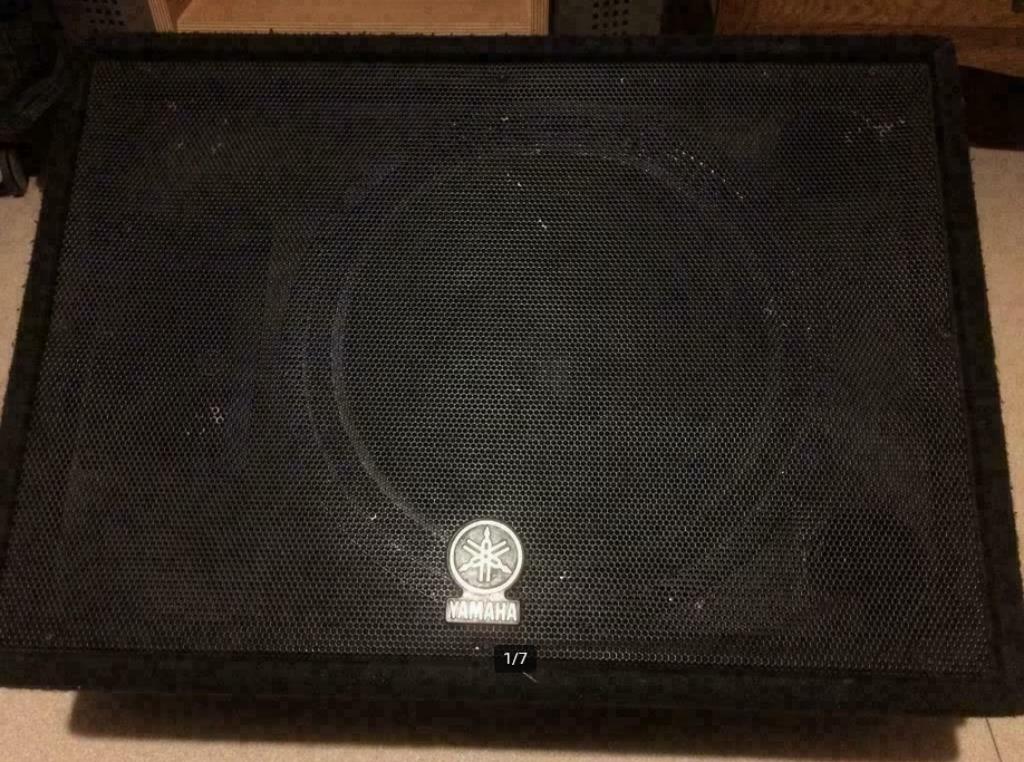 Yamaha stage monitors, Ophalen, Gebruikt