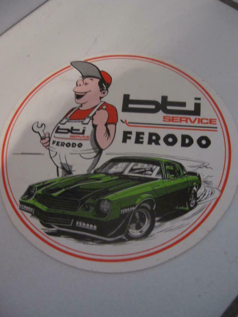 Sticker Ferodo, Enlèvement ou Envoi, Neuf, Voiture ou Moto
