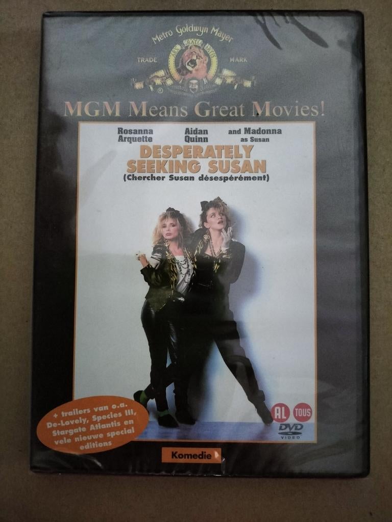 Nieuwe DVD Desperately seeking Susan, Ophalen of Verzenden, Nieuw in verpakking