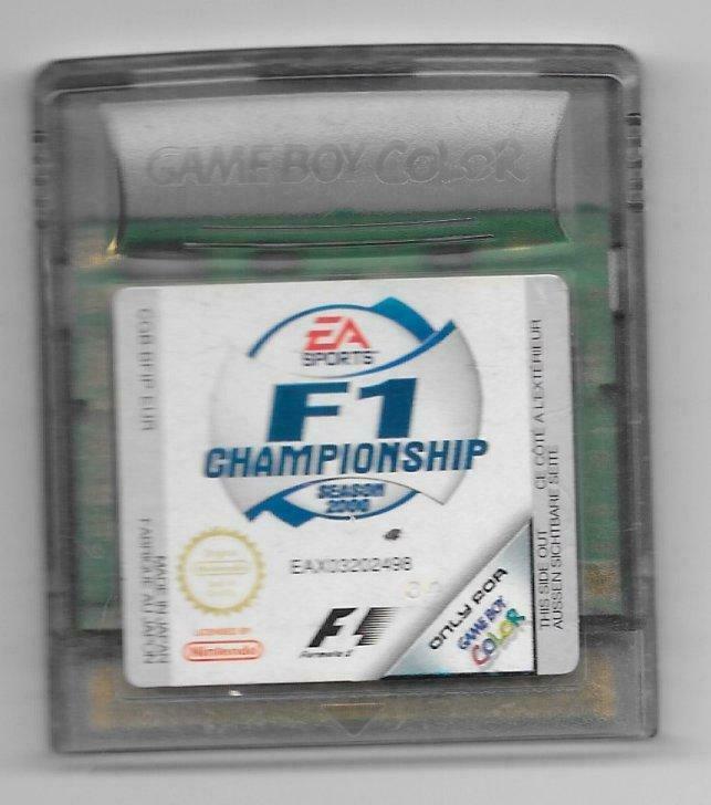 F1 championship season 2000 gameboy color, Games en Spelcomputers, Games | Nintendo Game Boy, Ophalen of Verzenden, Gebruikt